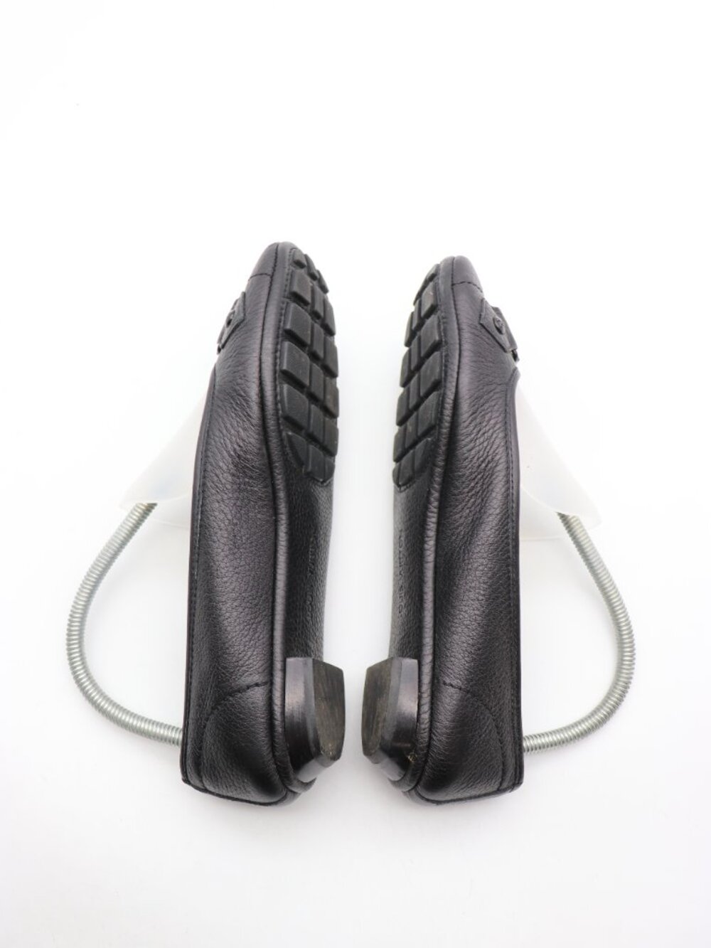 Louis Vuitton Ballets Black Leather Flats Women's Size EU 38 Slip on Shoes - Picture 6 of 10